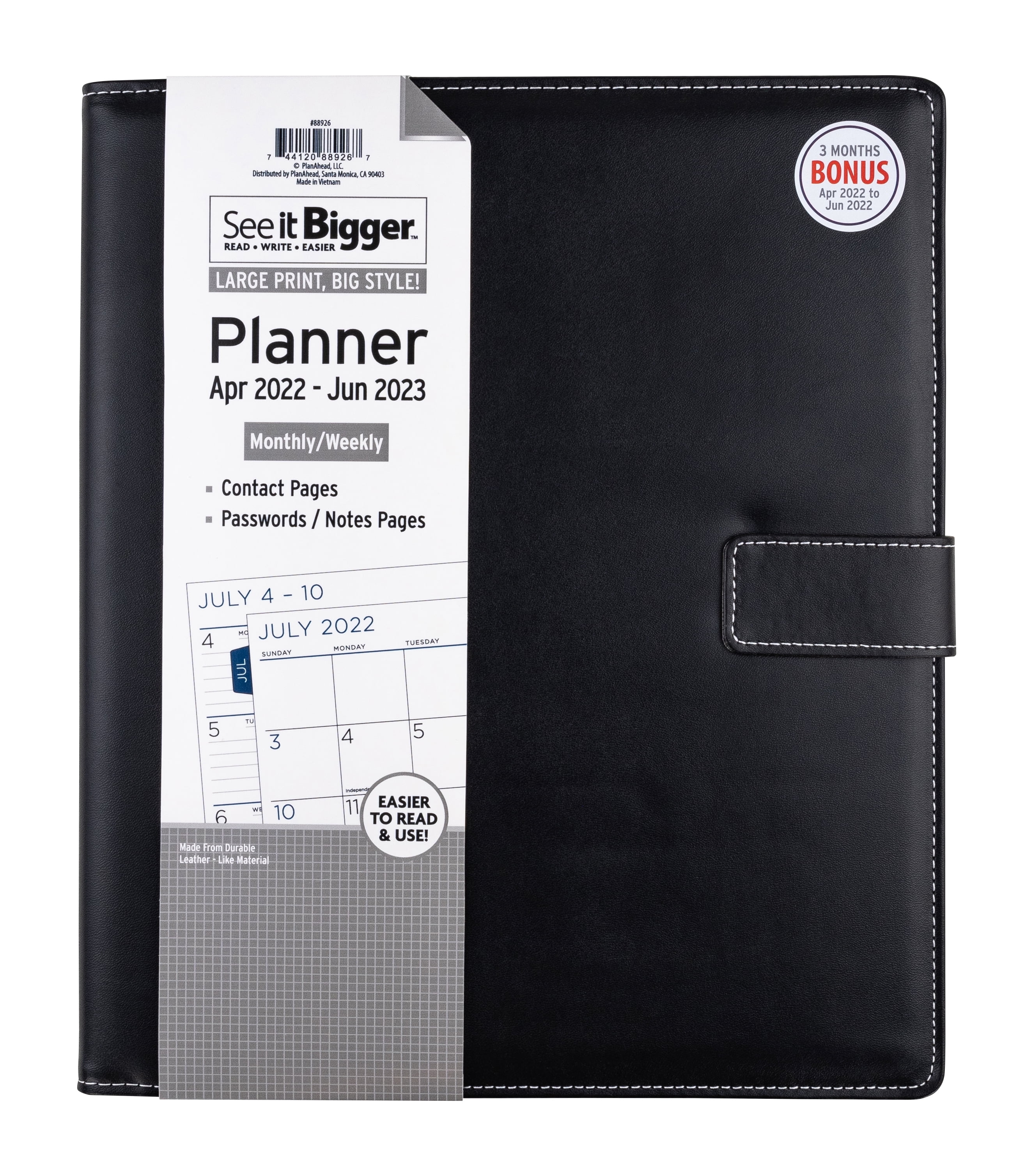 See It Bigger Monthly Planner - 4eoilra