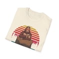 thumbnail image 5 of Bigfoot Drinking Coffee, Gildan Unisex Softstyle T-Shirt, Graphic Tee S-3XL, 5 of 5