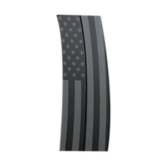QHUDLV 2-Pack B Pillar Sticker Decals, Waterproof American Flag Vinyl Wrap for Car Side Door Trim