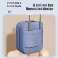thumbnail image 5 of Shoe Bags for Travel Holds 3 Pair of Shoes Travel Shoe Bag Shoe Bag Shoe Organizer Breathable Visible Travel Shoe Cover for Packing Portable Shoe Cubes for Travel and Daily Use, 5 of 6