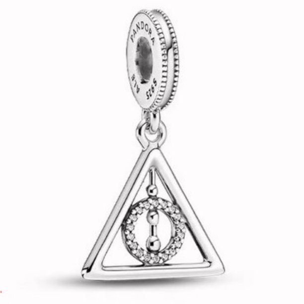925 Harry Potter Chapado En Plata Loquat Pandora Pulsera DIY Charm