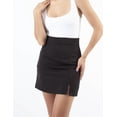 thumbnail image 2 of Mini falda con abertura AMAD negro M AMAD SS22-F14, 2 of 7
