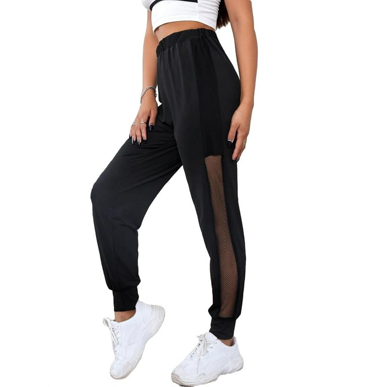 Fishnet joggers hotsell