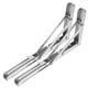 thumbnail image 2 of Soportes plegables de acero inoxidable de 2pcs soportes plegables soportes de soporte, 2 of 5
