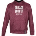 thumbnail image 2 of Men's ProSphere Maroon UChicago Maroons Brother Name Drop Pullover Hoodie, 2 of 3