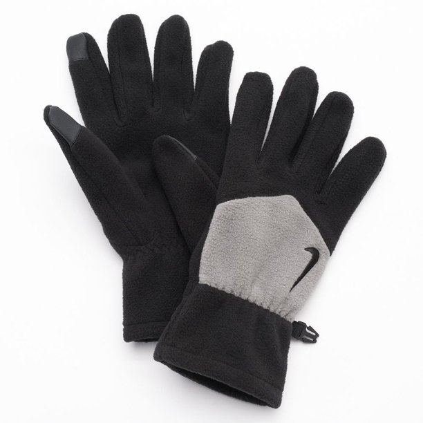 nike unisex knit tech 2.0 gloves in black