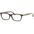 thumbnail image 6 of GUCCI GG0378Oa 002 Rectangular Havana Crystal Demo Lens 55 mm Women's Eyeglasses, 6 of 6