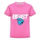 thumbnail image 1 of Playera Infantil MrBeast Unisex Niño Niña Algodón Cómoda Verano Moda Pantera Azul Estilo Juvenil Ropa Regalo Cumpleaños Diario, 1 of 3