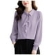 thumbnail image 3 of Sudadera con cremallera,Suéter de manga larga con cuello en V para mujer, top informal, mezcla de acrílico suave, versátil para el hogar, sopatenor, 3 of 9