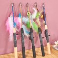 thumbnail image 5 of Fish Shape Telescopic Feathers Funny Cat Stick Pet Toy Rods Simulation Fishing Rod Kitten Playing Toy;Fish Shape Telescopic Feathers Funny Cat Stick Toy Simulation Fishing Rod, 5 of 8