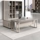 thumbnail image 2 of Standing Setup Office Desk Storage Executive Corner European Computer Desks Luxury Floor Mesa De Computador Modern Furniture My Lux Decor Round, 2 of 26