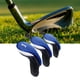 thumbnail image 5 of Golf Club cabeza Recubrimientos para maderas de calle Conductor híbridos, 3 cantidad de Long Hals malla Golf Club cubrirse la cabeza con Set Nº interc Azul Macarena Cubiertas de cabeza de golf, 5 of 7