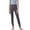 Grey, variant on TIREOW Girls High Elasticity Leggings Stretch Snug Fitting Imitation Denim Leggings Pants Elastic Waist Sports Yoga Tight Pants