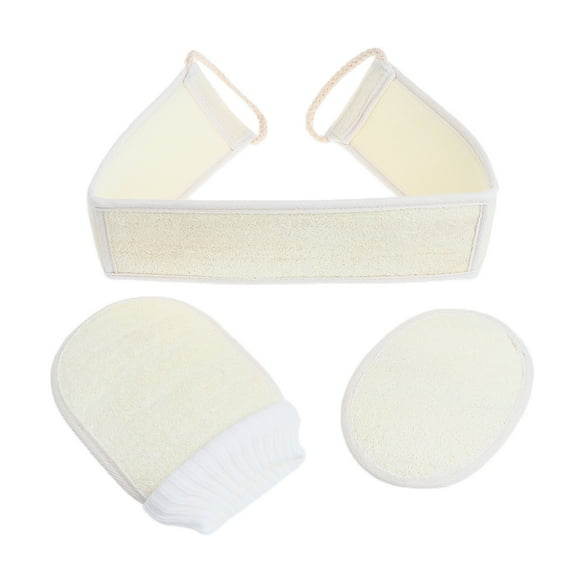 Conjuntos de 3 Piezas de Esponja jinwen Toalla de Loofah natural para Limpieza cuerpo Toalla de baño natural de la lufa