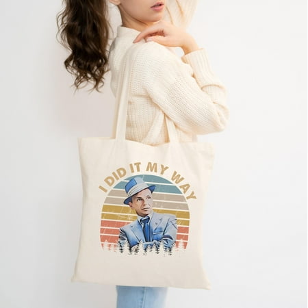 vintage Frank Sinatra Tote Bag  Short Sleeves for Men and Women  up to -TH51780