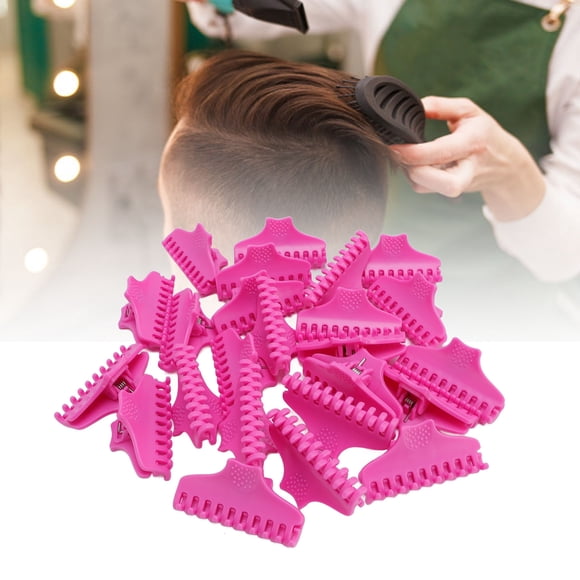 Perm Jaw Clamps, Practical Hair Curler Claw Clamps Stylish Hairdressing Tool 25pcs  for Hair Salon