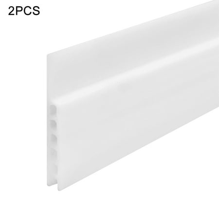 

2pcs 1m Self Adhesive Home Soft TPE DIY Draught Excluder Door Seal Strip Bedroom