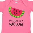 thumbnail image 4 of Inktastic I'm One in a Melon Watermelon Humor Boys or Girls Baby Bodysuit, 4 of 5