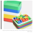 thumbnail image 6 of Toyandona Assorted Color Plastic Art Trays  for Flower Planting 5Pcs, 6 of 8