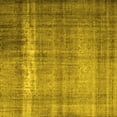 thumbnail image 1 of Ahgly Company Indoor Square Persian Yellow Traditional Area Rugs, 4' Square, 1 of 4