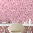 thumbnail image 2 of Ambesonne Floral Peel & Stick Wallpaper for Home, Roses Nature Vintage Plot, 13"x36", Pale Purple and Soft Pink, 2 of 5
