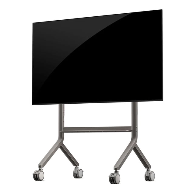 Soporte Móvil para TV 65”–90” NB | Ruedas y Ajuste de Altura |