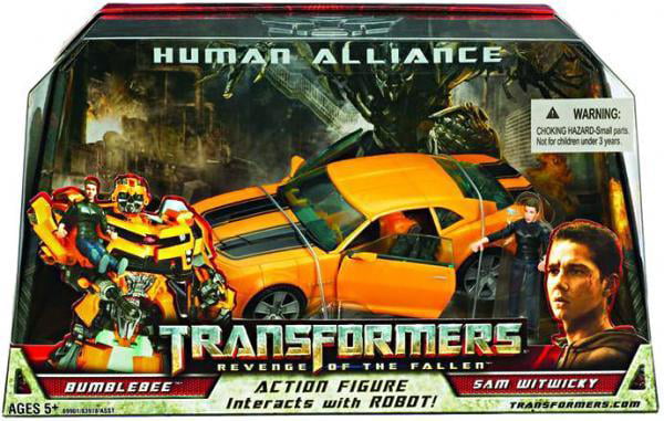 Transformers Bumblebee Human Alliance Robot Truck Car Action Figures Kid Boy Toy 