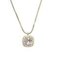 thumbnail image 1 of Necklace Women Necklace Square Rhinestone Pendant Temperament Simplicity Light Luxury Niche Dress Up High-end Simulated  Pendant Necklace Jewelry Accessory, 1 of 6