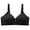 Black3, variant on AherBiu Womens Plus Size Bras Large Bust Full Coverage Wireless High Supportive Bralette Solid Color Push up Bras