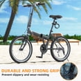 thumbnail image 2 of Uforic 20" Folding Bike, 7-Speed Portable Bicycle for Adults, Ideal for Commuting & Fitness, Black, 2 of 6