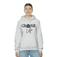 thumbnail image 5 of Gildan 18500 Crone Life Hoodie, Witch Maiden Mother Crone Hoodie, 5 of 9