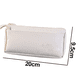 thumbnail image 2 of Estuche para lápices de gran capacidad, estuche para bolígrafos, bolsa de maquillaje, suministros escolares, papelería de oficina, almacenamiento, regalo, color beige, 2 of 5