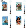thumbnail image 2 of Titular de la tarjeta de identificación de la película Moana de Disney para niños, tarjetero de dibujos animados de la princesa Moana del Anime para niños, regalos de cumpleaños para niñas Gao Jinjia LED, 2 of 2