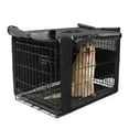 thumbnail image 2 of Seamander Dog Crate Cover,48“,Black, Durable Waterpoof and Windproof Dog Crate and Pet Kennel Cover, Fits 1-door, 2-doors, 3-doors steel wire Dog Crate and Pet Kennel, 2 of 4
