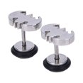 thumbnail image 2 of 2pc en Acier Inoxydable Punk Batman Boucles d'Oreilles Hommes Femmes Oreille Clous Piercing Bijoux U9, 2 of 6