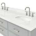thumbnail image 7 of Ariel W072DCQOVOMNB Hutton 72" Wall Mounted Double Basin Vanity Set - Midnight Blue /, 7 of 7