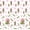 Pink Green 14, variant on Manfei Cartoon Food Print Fitted Sheet Full,Cute Pink Bowknot Bed Set,3pcs,1 Fitted Sheet and 2 Pillowcases
