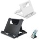 thumbnail image 1 of Cell Phone Stand, Foldable Phone Holder for Desk Compatible with Phone 15 14 13 12 11 Pro Xs Xs Max Xr X 8, Nintendo Switch, All Phones, 1 of 5