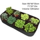 thumbnail image 5 of Bolsa para plantar verduras, tela gruesa, 8 rejillas, macetas para plantar patatas, zanahorias, cebollas y flores (180*90*30 cm) Rojo Verde, 5 of 5