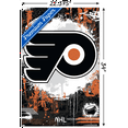 thumbnail image 3 of NHL Philadelphia Flyers - Maximalist Logo 23 Wall Poster, 22.375" x 34", 3 of 5
