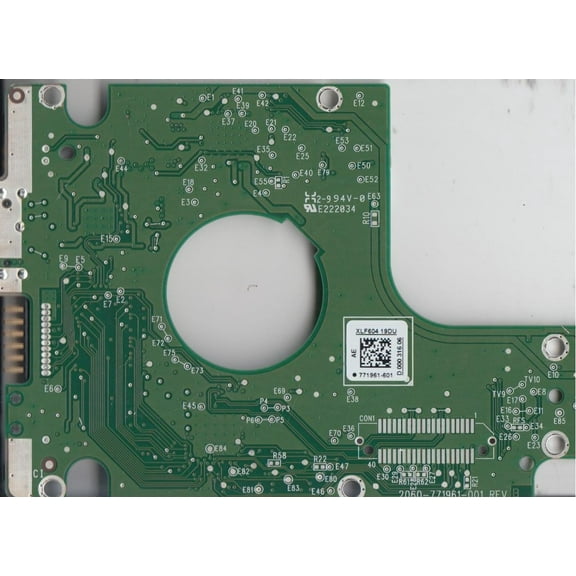 WD10JMVW-11AJGS3, 771961-601 AE, WD USB 2.5 PCB
