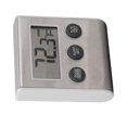 thumbnail image 3 of White 63 Digital Refrigerator Thermometer - Battery Not Included, with Memory Function, ℃/℉ Switchable, Compact ABS Fridge/Freezer/Cold Storage Thermometer that Stands, Hangs or Adsorbs, Ideal for, 3 of 7