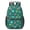 Pioneer Flower Floral Print Pattern, variant on Pioneer Flower Floral Print Pattern 17" School Backpacks for Teens,Waterproof Oxford Fabric,S-Shape Padded Straps for School,Travel,Hiking,Camping