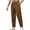 Brown, variant on HNMKIU Men's Casual Pants for Everyday Wear Lightweight Loose Fit Sports Trousers with Pockets Comfortable Wide Leg Design for Outdoor Activities