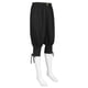 thumbnail image 5 of Pantalones retro de color liso con correa al tobillo para hombre - Secado rápido - Costa/Casual - Poliéster - Tallas S-XXXL, 5 of 8