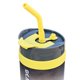 thumbnail image 2 of Vaso de agua degradado de 1200 ml con asa y pajita de regalo para niño y niña (amarillo), 2 of 7