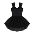 thumbnail image 3 of YONGHS Kids Girls Sleeveless Ballet Dance Dress Gymnastic Leotard 4-14, 3 of 7