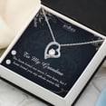thumbnail image 2 of JEMINES Mothers Day Gifts, Grandma Birthday Jewelry with Meaningful Message Gifts Idea, Grandma Necklace (Grandma Love, Forever Love Necklace and Earrings Set), 2 of 6