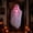 B, variant on In the Dark White Ghost Ornament, Voice-Activated Talking Hanging Decoration with Soft LED Lights, Non-Woven Fabric Indoor Outdoor Decorative Pendant