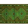 thumbnail image 1 of Ahgly Company Indoor Rectangle Oriental Green Traditional Area Rugs, 5' x 8', 1 of 1